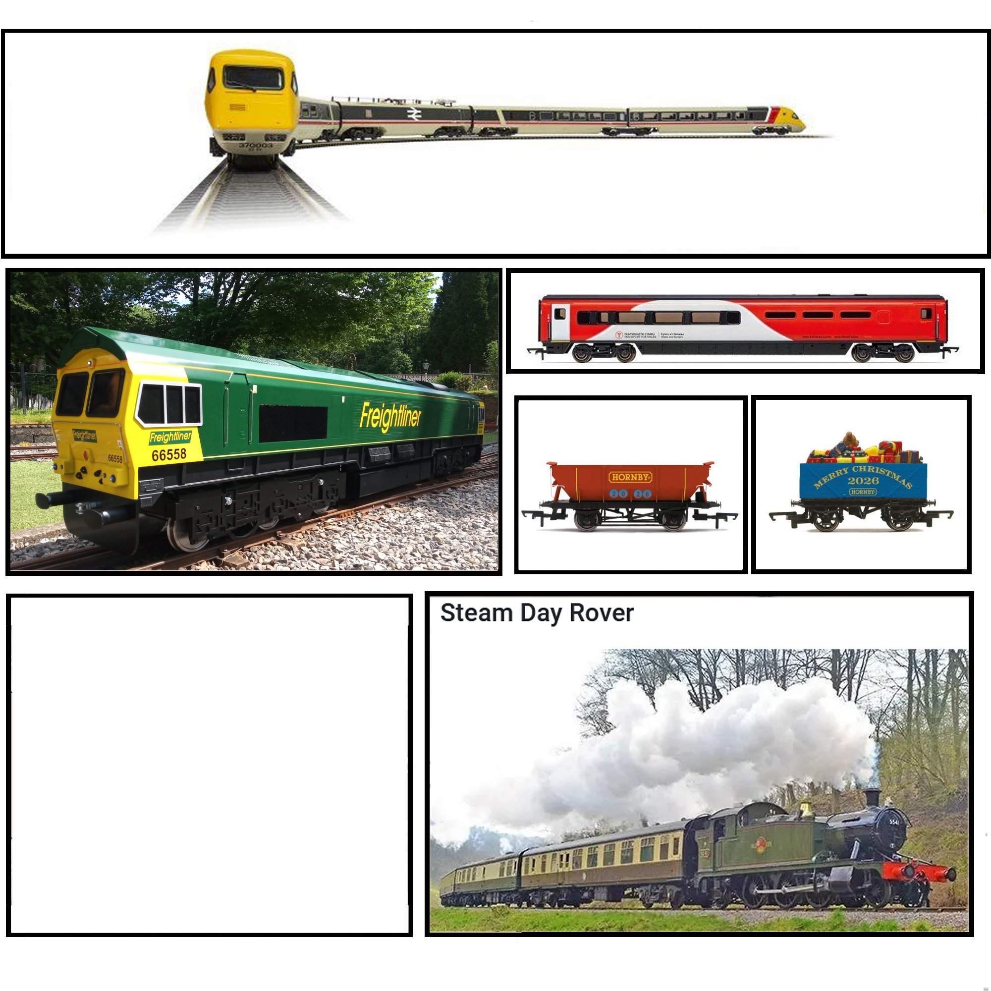 Over &pound;900 Worth of prizes - sponsored by Lendons of Cardiff, Heath Park Minature Railway, Lord & Butler, Dean Forest Railway & Going Loco